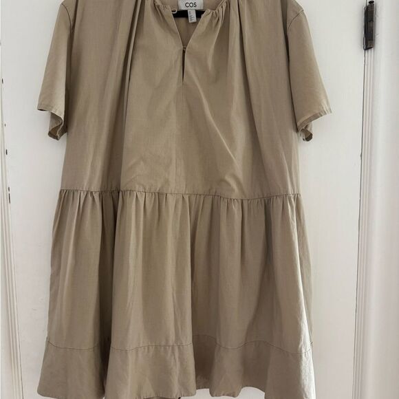 COS Oversized Tiered Dress 6 - Picture 3 of 9